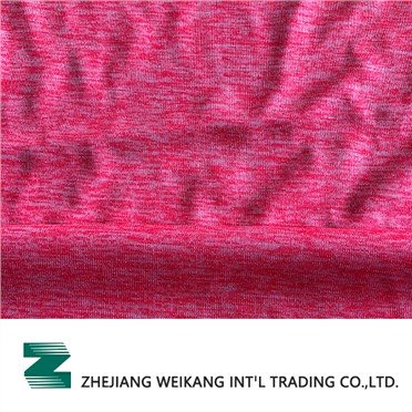 100 prosent Poly Cd Space Dye Soft Single Jersey